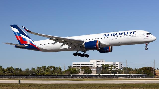 VP-BXC:Airbus A350:Аэрофлот
